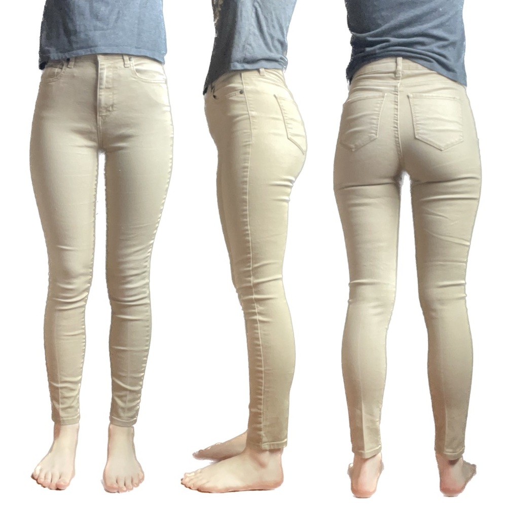 U.S. Polo Assn. tan Skinny Jeans juinors size 7